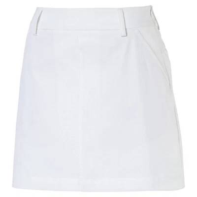 Women's PUMA Pounce Golf Skirt Bright White Size 10 - Image 1 of 2