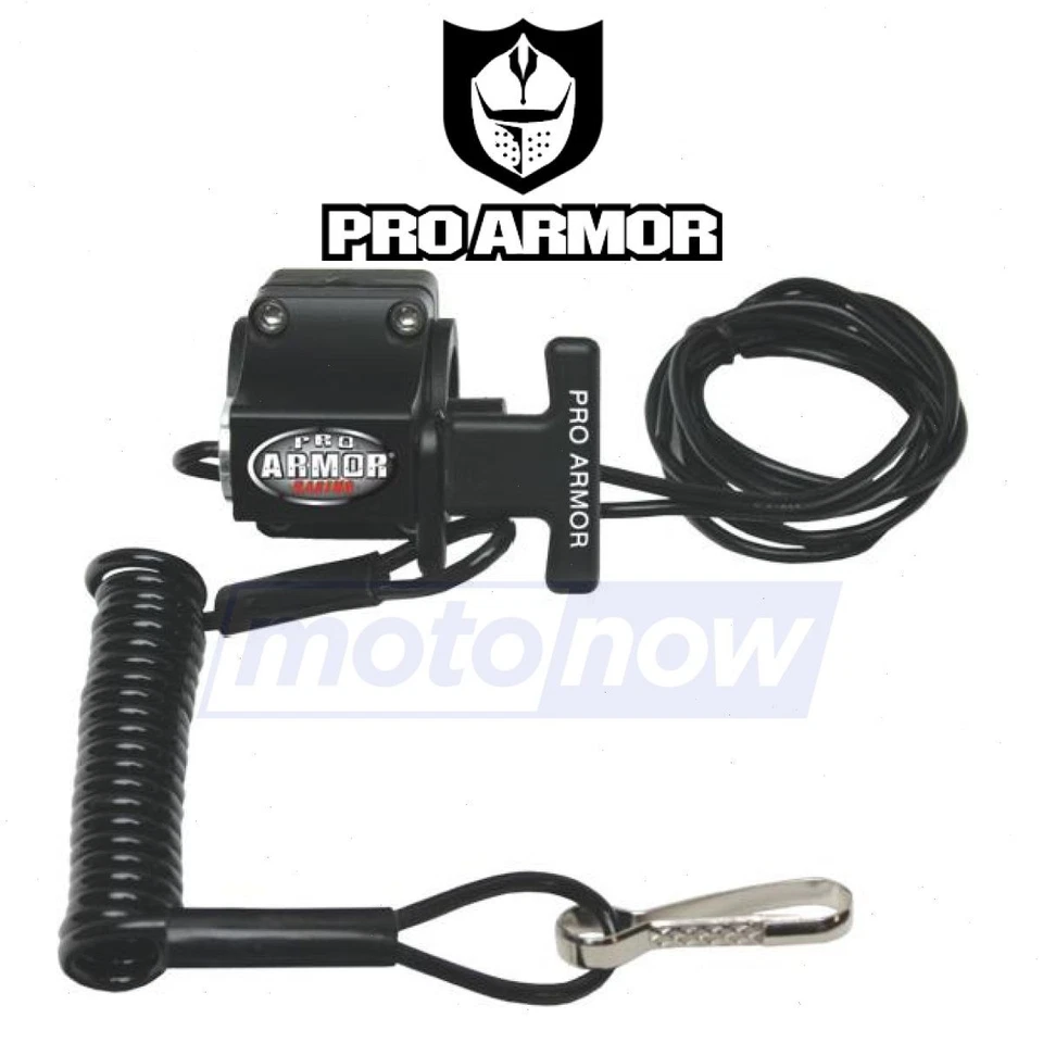 Pro Armor Handlebar Mount Tether Switch for 2007-2010 Yamaha YFM700R Raptor wj Foto 1 de 4
