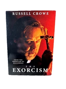 New! THE EXORCISM (DVD, 2024) Russell Crowe W/Slip Sealed Dark And Sinister - Picture 1 of 4