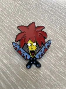 Sideshow Bob - DIE Bart, DIE V2 - Los Simpson - Pin esmaltado - Imagen 1 de 4