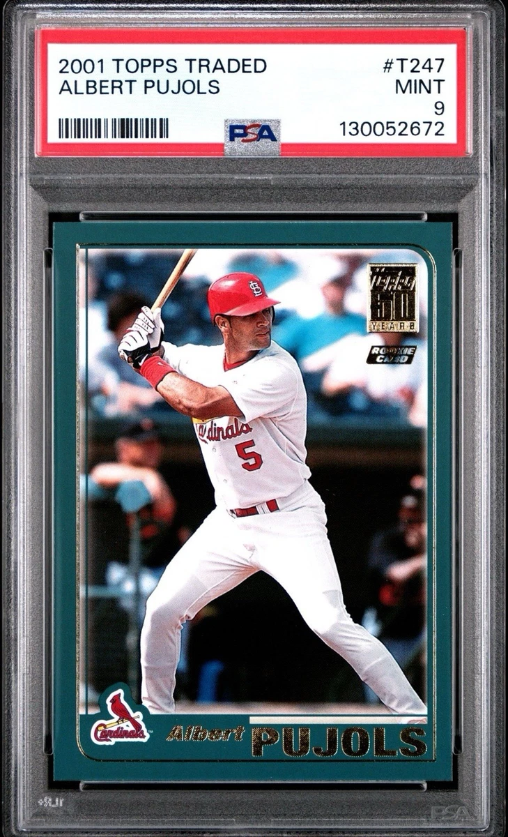 Toppps Albert Pujols Rookie Baseball Trading Cards & Accessories