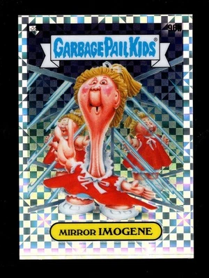 2020 TOPPS CHROME GARBAGE PAIL KIDS XFRACTOR 96B MIRROR IMOGENE 134/150 - Image 1 of 2