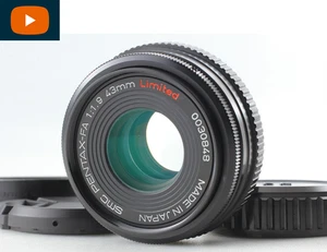 [N.MINT w/ Hood] SMC Pentax-FA 43mm F1.9 Limited Black Pancake Lens from Japan - Picture 1 of 12
