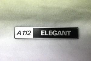 Stemma Fregio Logo "A112 Elegant" Autobianchi A112 - Foto 1 di 1