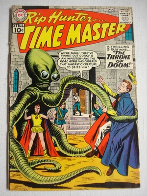 Rip Hunter Time Master #3 DC Comic VG 1961 The Throne of Doom - Image 1 of 3