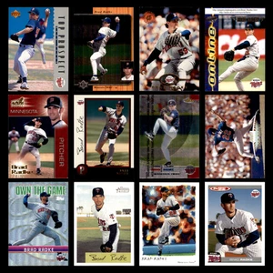 Brad Radke Lot 12 Different Baseball Cards 1995(RC/Rookie)-2004 Minnesota Twins - Bild 1 von 14
