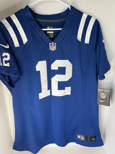 Nike On Field Damen-Trikot 100 % authentisch genäht Andrew Luck #12 XL neu mit Etikett   - Bild 1 von 12