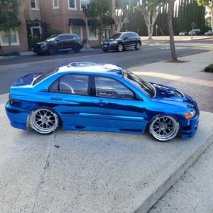 200mm 1/10 Custom Paint EVO 4Tec-2 DC10 FZ02 RDS HPI Apex2 MST TT02 Body Only - Picture 1 of 5