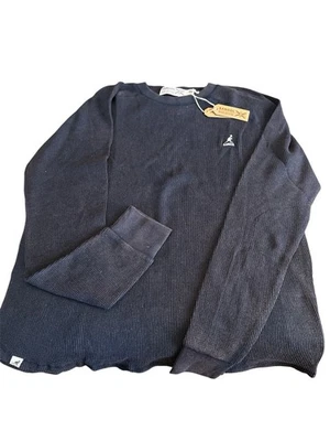 Camisa acanalada manga larga Kangol nueva con etiquetas talla grande Foto 1 de 2