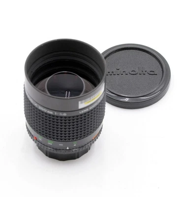 MINOLTA RF ROKKOR-X 250mm F/5.6 MIRROR LENS FOR 35mm FILM CAMERAS - Image 1 of 4