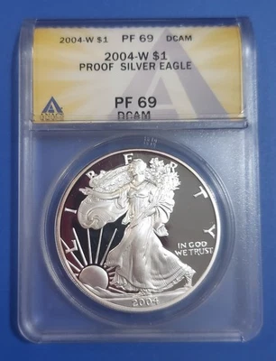 Silver Eagle 2004-W - Pr69Dcam hermoso acabado espejo Foto 1 de 4