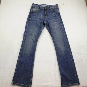 Wrangler Retro Slim Boot Jeans Herren 34x30 Blau Denim Bootcut Stretch Western - Bild 1 von 9