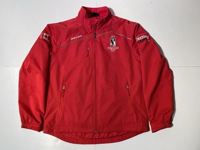 Chaqueta Roja RARA Bauer Team Canada M/M 2014 IIHF Campeonato Mundial Junior WJC Foto 1 de 4