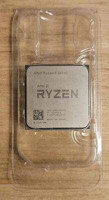 Procesador CPU de escritorio AMD Ryzen 5 5600G con gráficos Radeon, 6C-12T - sin enfriador Foto 1 de 3