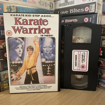 KARATE WARRIOR - Big Box Ex-rental VHS - Martial Arts Action - American Imperial - Image 1 of 4