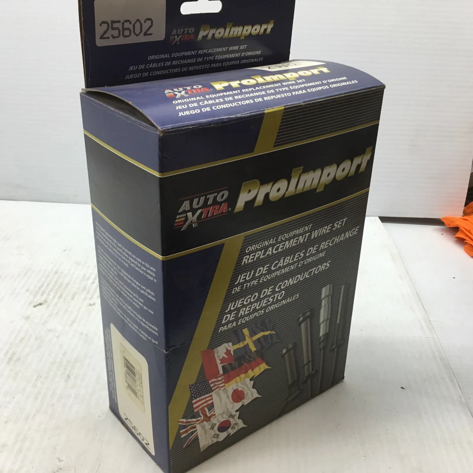 AUTO EXTRA PRO IMPORT SPARK PLUG WIRE SET 25602 - Image 1 of 1