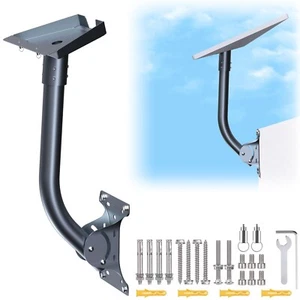 Starlink Gen 3 V4 Bracket Base Set - Curved Pole Mount for Satellite Dish - Picture 1 of 7
