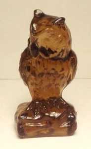 c1984 BOYD GLASS OWL (2nd 5 Years) - SAID TO BE RARE COLOR - NICE FIND! - Picture 1 of 13