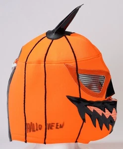Halloween Signed Wrestling Mask BAS COA WCW Lucha Libre AAA CMLL All Japan Pro 3 - Picture 1 of 24