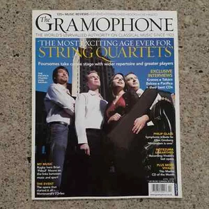Gramophone Classical Music String Quartets Philip Glass Vivaldi Pacifica Reviews - Imagen 1 de 4