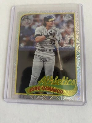 Jose Canseco 2024 Topps Chrome 35th Anniversary Mojo Parallel A's #2T89C-46 - Image 1 of 2
