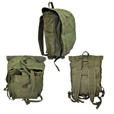 Army Rucksack Original French F2 Military Vintage Surplus Combat Bag Olive Small