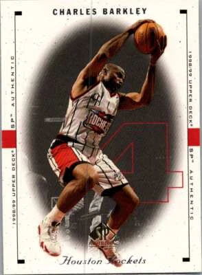 1998 Charles Barkley #37 Houston Rockets MBKC #57 - Image 1 of 2