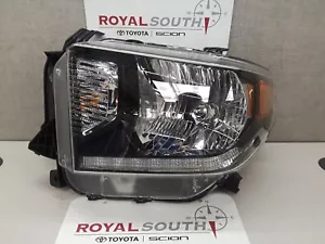 Toyota Tundra 2018 Left Front Headlight Lamp Genuine OEM OE - Picture 1 of 3
