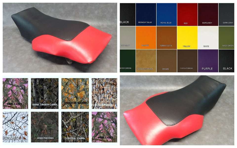 Polaris Trail boss Seat Cover 350 350L 1990-1993    2-tone, black, or 25 colors Foto 1 de 4