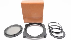 NiSi V5 100 Series Filter Holder 82mm Ring & Pro C-PL Filter (#18006) - Picture 1 of 11