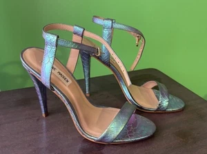 Steve Madden Iridescent Mermaid Heels Size 8 Brazil - Imagen 1 de 6