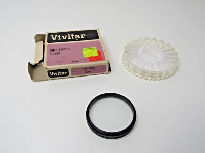 52mm  VIVITAR Hoya  SOFT FOCUS SCREW in FILTER Japan  #UT - Image 1 of 4