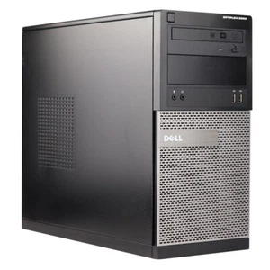 Dell Desktop Computer Tower 8GB RAM 500GB HD Windows 10 Wi-Fi - Picture 1 of 5