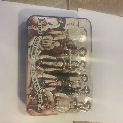 Texas Ranger 180 Aniversario 2003 Edición Coleccionista con Lata, Cuchillo e Insignia Nuevo de Lote Antiguo Foto 1 de 4