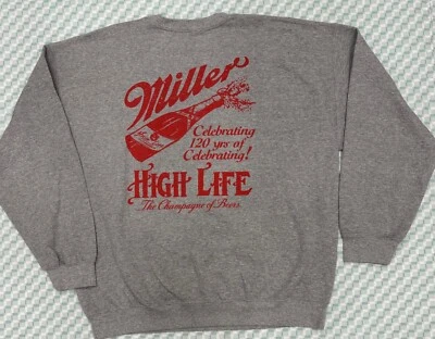 MILLER HIGH LIFE 120 ANIVERSARIO MERCADO DE PULGAS POLAR TALLA LG, XL Y 2X Foto 1 de 3