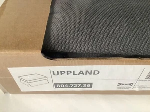Ikea UPPLAND Ottoman Footstool & Storage COVER ONLY Hallarp Gray 804.727.36 -NEW - Picture 1 of 3