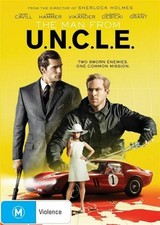 The Man From U.N.C.L.E (DVD, 2015, R4) - Liked New, VGC - English & Spanish