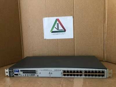 HP ProCurve 2524 24-Port Switch HP J4813A with Brackets & No Modules (Inc VAT) - Image 1 of 4