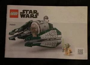 Lego 75360 Star Wars NUR Anleitung Yoda Jedi Starfighter - Bild 1 von 2