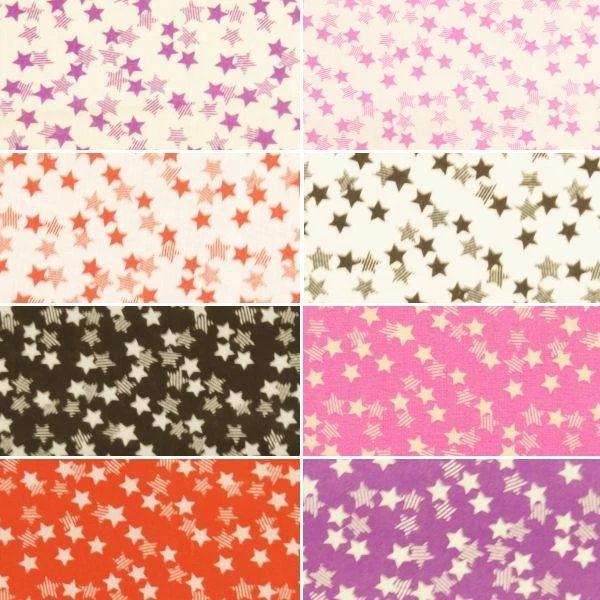 Tela de polialgodón 7 mm galaxia fugaz estrellas dispersas Foto 1 de 1