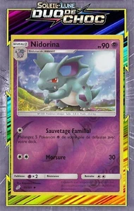 Nidorina Reverse - SL09:Duo De Choc - 55/181 - Carte Pokemon Neuve Française - Imagen 1 de 1