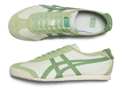 Onitsuka tiger México 66 AIRY GREEN/VERDIGRIS GREEN nuevo para UNISEX de Japón - Imagen 1 de 4
