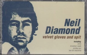 NEIL DIAMOND - Velvet Gloves and Spit - NEW Vintage Cassette Tape Still Sealed - Picture 1 of 2