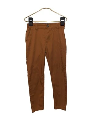 H&M Straight Brown Fit Dress Pants Boys (Size 7-8) - Image 1 of 4