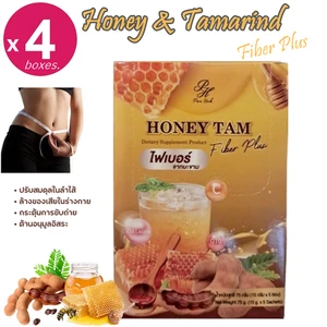 4x Miel Mezcla Tamarindo Suplemento Dietético Fibra más Desintoxicación Reduce el Estreñimiento - Imagen 1 de 7