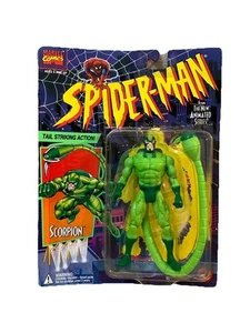 Spider-Man Animated Series Scorpion Tail Striking Action Toybiz 1994. - Bild 1 von 11