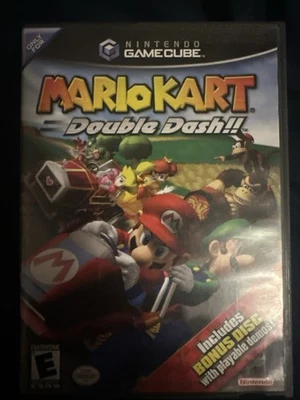 Mario Kart: Double Dash (Including Bonus Disc)  Gamecube, Tested! Wow, No Manual - Image 1 of 3