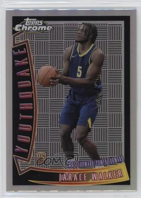 2023-24 Topps Chrome Youthquake Refractor Jarace Walker #YQ-5 Rookie RC - Image 1 of 2