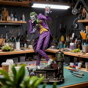 The Joker 1/6 33cm 3D Print Figure Model Kit Unpainted Unassembled GK - Picture 1 of 4
