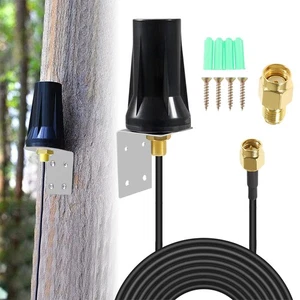 Antena 4G / 5G LTE SMA Wtyczka Antena Uchwyt ścienny zewnętrzny Zewnętrzny kabel antenowy - Zdjęcie 1 z 15